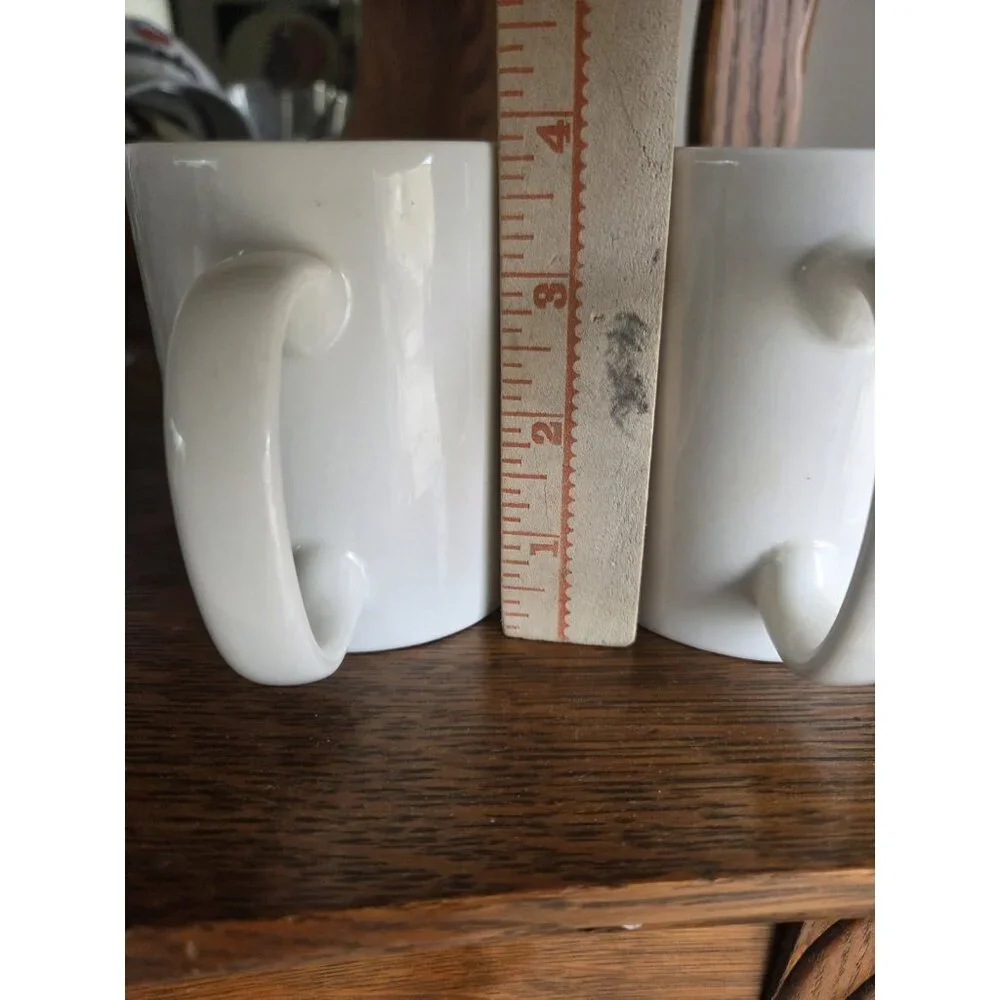 Pair Vintage SMI Creations Advertising Coors Beer 12 Oz Ceramic Coffee‎ Mug Cup